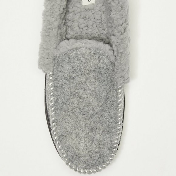 Lucky Brand Men's Faux Wool Sherpa Lined Slipper/NIB/Small - Picture 4 of 13
